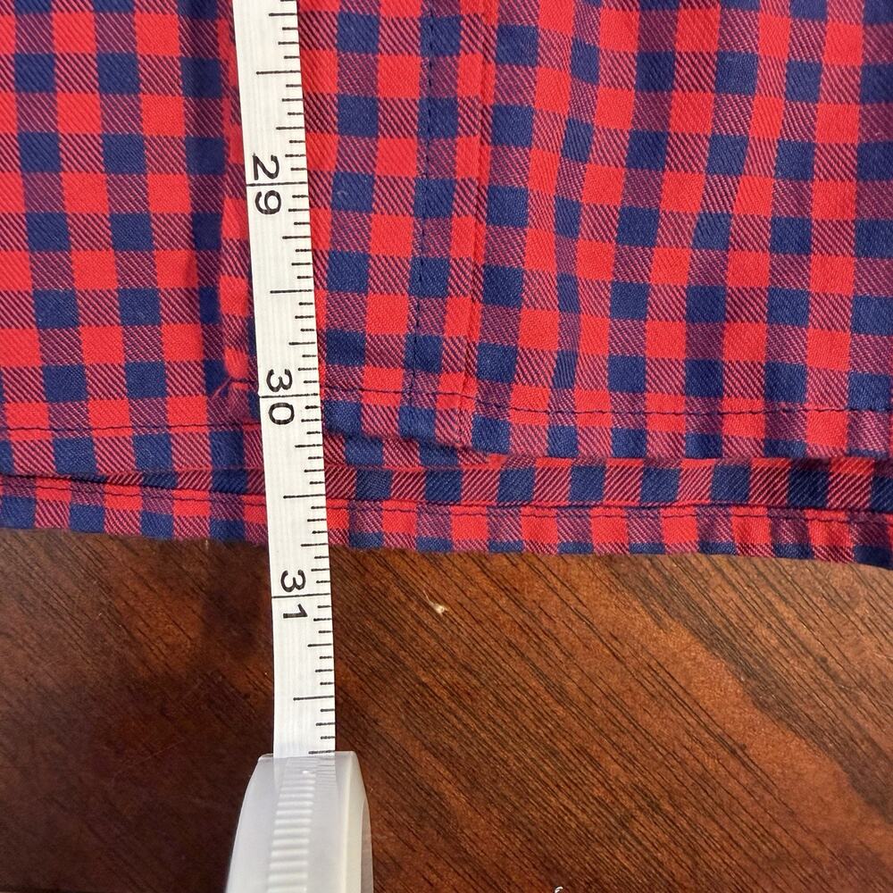 Vineyard Vines Medium Men’s Performance Classic Fit Tucker Red Plaid Shirt - Picture 13 of 13